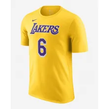 CAMISETA LEBRON JAMES NIKE ICON EDITION "NAME AND NUMBER" LAKERS