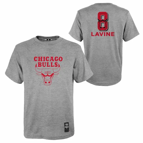 CAMISETA ZACH LAVINE CHICAGO BULLS - BY THE NUMBERS