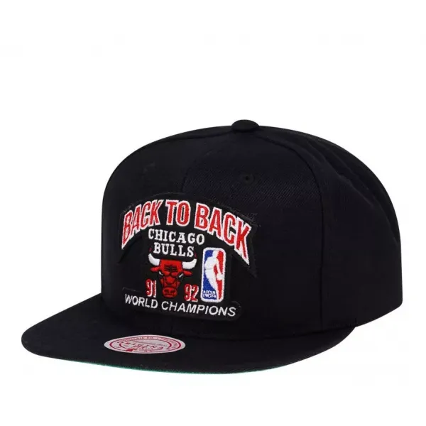 GORRA CHICAGO BULLS BACK TO BACK 91-92 CHAMPIONS - MITCHELL AND NESS