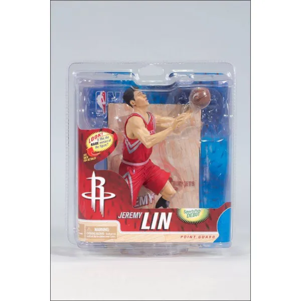 FIGURA MCFARLANE SERIE XXI - JEREMY LIN - HOUSTON ROCKETS - BRONZE