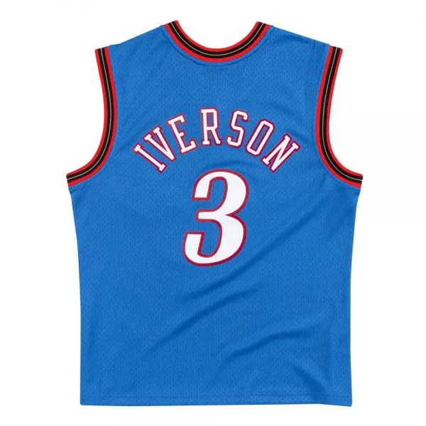 CAMISETA ALLEN IVERSON - SIXERS 1999-00 - SWINGMAN ALTERNATE -AZUL