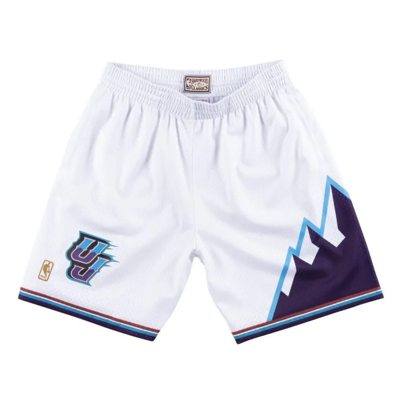 SHORT UTAH JAZZ SWINGMAN 1996 - MITCHELL & NESS EN BLANCO