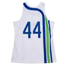 CAMISETA PETE MARAVICH ATLANTA HAWKS SWINGMAN 1970-71 EN BLANCO