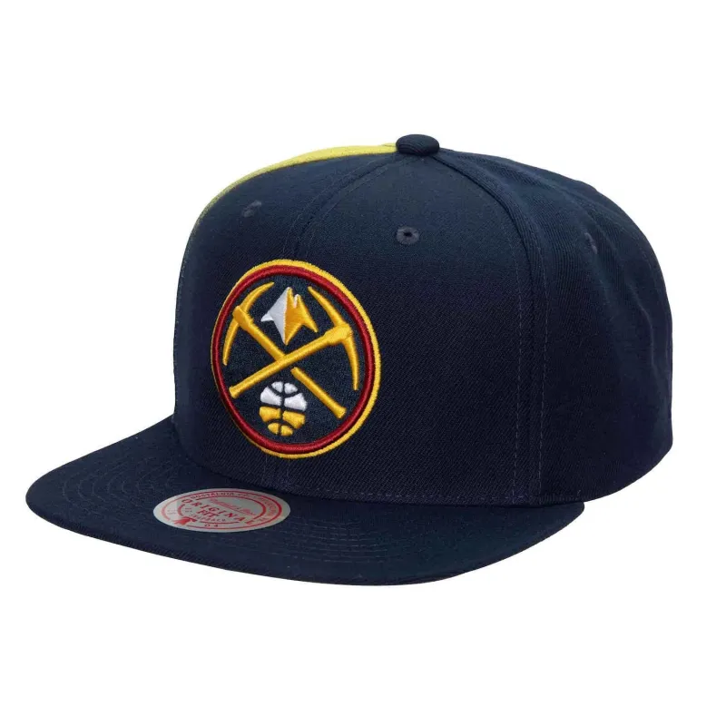 GORRA DENVER NUGGETS TAPESTRY - MITCHELL AND NESS GORRA DENVER NUGGETS TAPESTRY - MITCHELL AND NESS