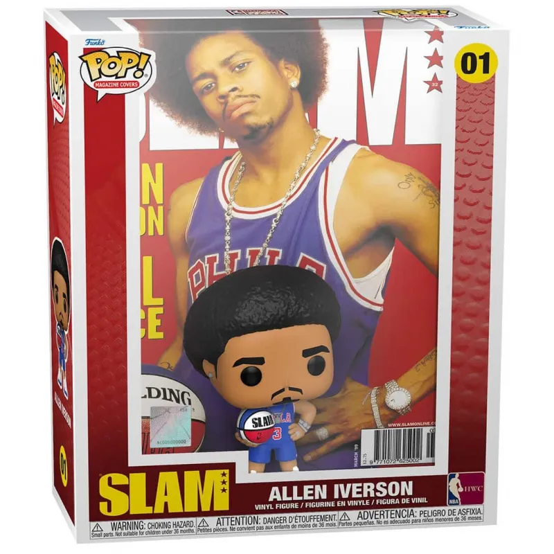 FUNKO POP ALLEN IVERSON - SLAM COVER