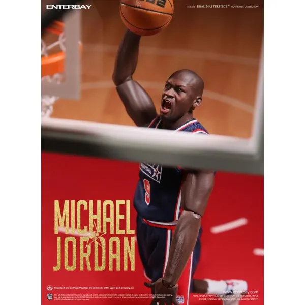 FIGURA ENTERBAY - MICHAEL JORDAN USA BARCELONA 92 1/6