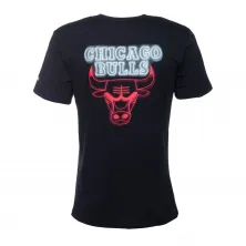 CAMISETA CHICAGO BULLS NEW ERA "NBA NEON" NEGRA