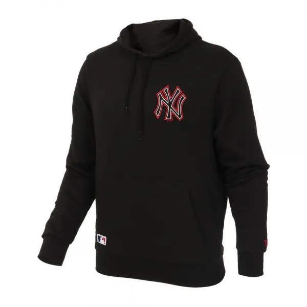 SUDADERA NEW YORK YANKEES NEW ERA "MLB CHAIN STITCH"  BLACK