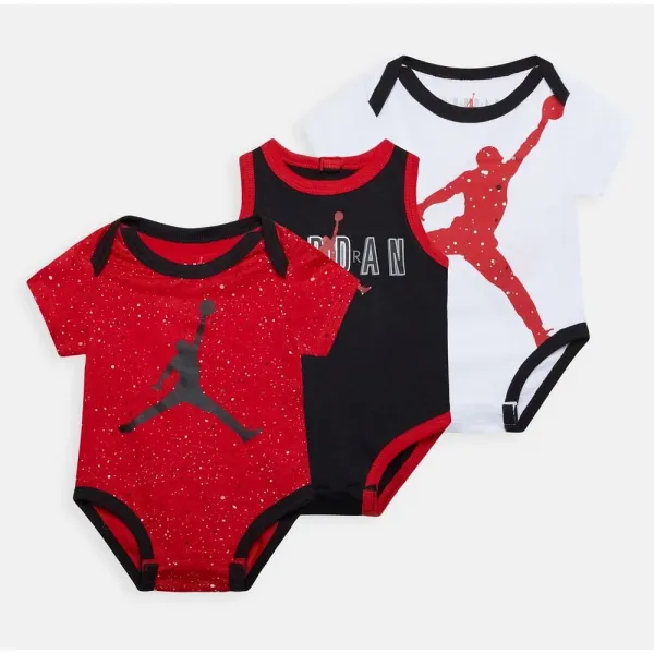 PACK 3 BODYS AIR JORDAN PARA BEBE