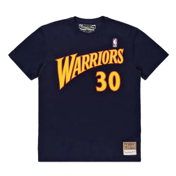 Camiseta Stephen Curry N&N Golden State Warriors NBA vista frontal