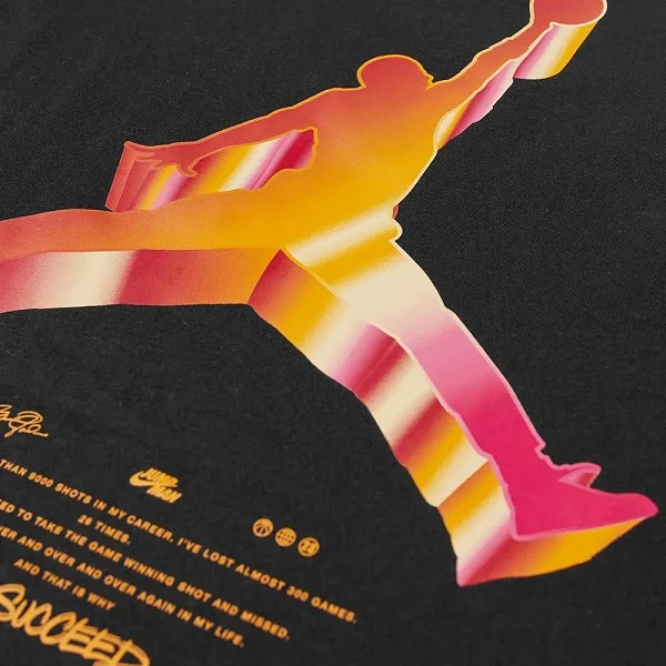 Camiseta Jordan Jumpman 3D Graphic color negro