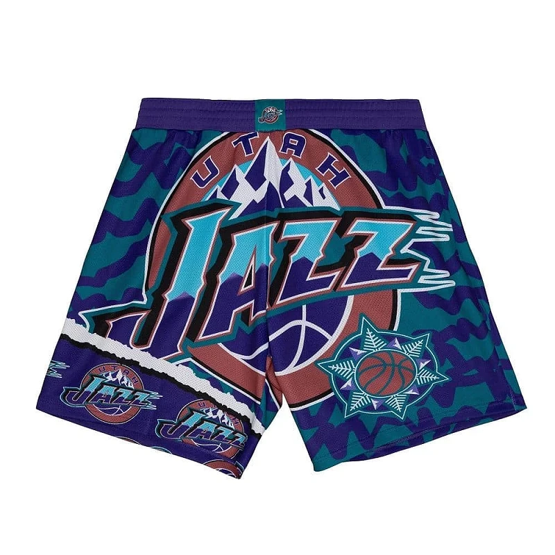 SHORT UTAH JAZZ NBA JUMBOTRON 2 - MITCHELL & NESS