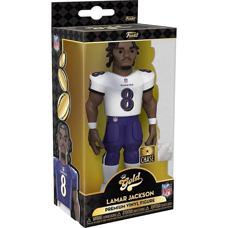 FUNKO VINYL GOLD NFL LAMAR JACKSON - BALTIMORE RAVENS (CHASE EDITION)