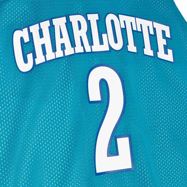 CAMISETA LARRY JOHNSON REVERSIBLE CHARLOTTE HORNETS MESH TANK