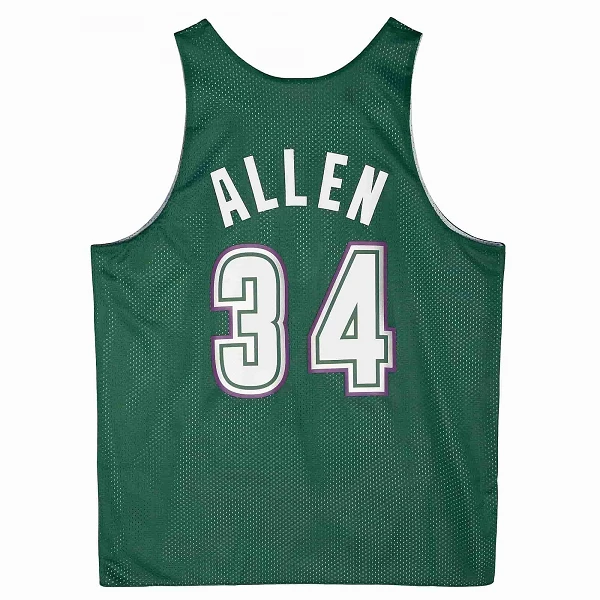 CAMISETA RAY ALLEN REVERSIBLE MILWAUKEE BUCKS MESH TANK