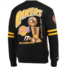 SUDADERA LOS ANGELES LAKERS "ALL OVER CREW 2 " MITCHELL AND NESS