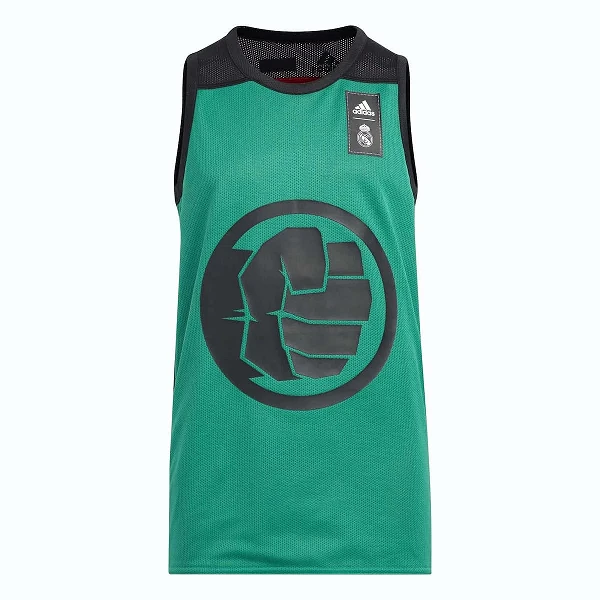 CAMISETA REAL MADRID BALONCESTO JUNIOR TANK X MARVEL AVENGERS