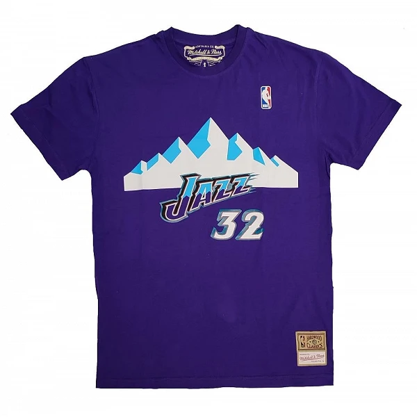 CAMISETA KARL MALONE UTAH JAZZ - N&N TEE