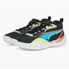 ZAPATILLAS PUMA PLAYMAKER PRO JUNIOR - BLACK MULTICOLOR