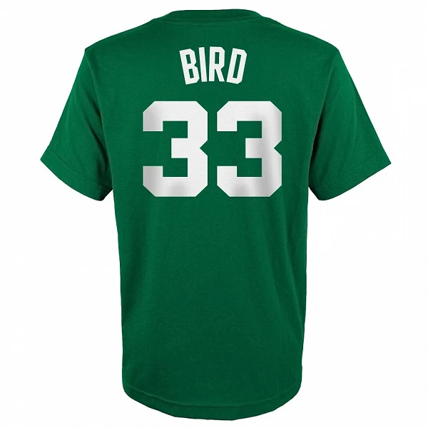 Camiseta manga corta Larry Bird Celtics Mitchell and Ness junior vista trasera