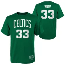 camiseta manga corta Larry bird Celtics Mitchell ness niños