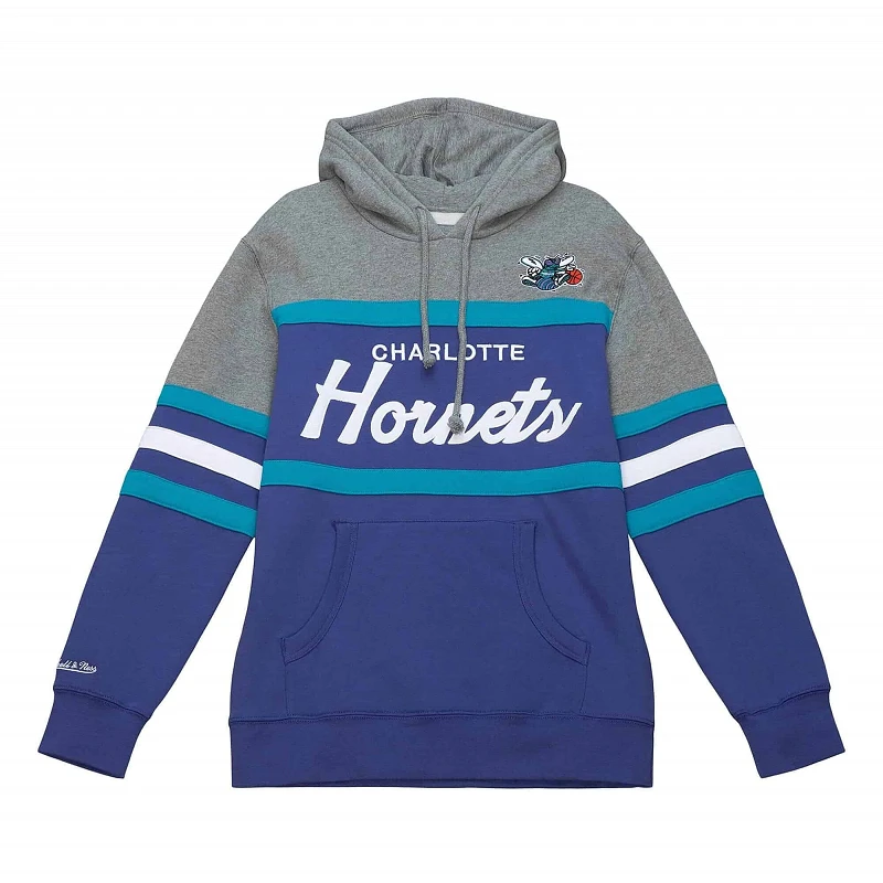 sudadera Hornets con capucha Mitchell Ness