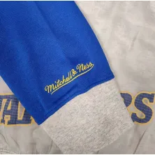 sudadera con capucha Golden State Warriors Tie Breaker de Mitchell and Ness