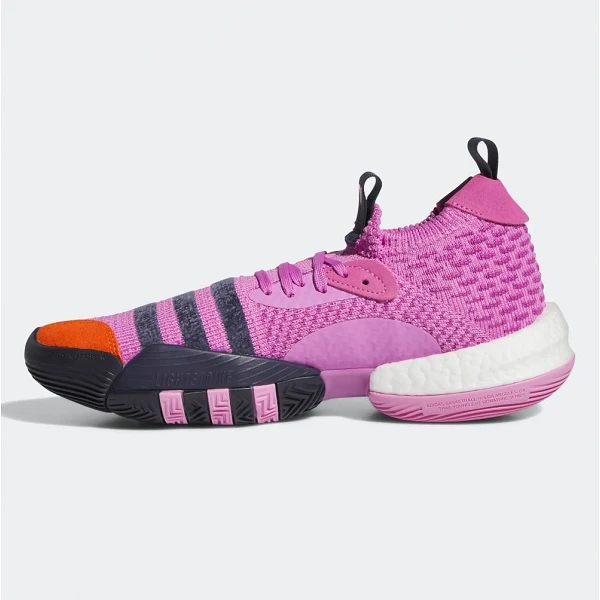 zapatillas de baloncesto trae young 2 adidas rosa h06483