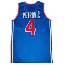 camiseta Drazen Petrovic con seleccion jugoslava azul