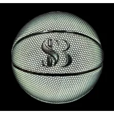 balon de baloncesto shine bling silver special balls