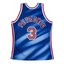 Camiseta Swingman Drazen Petrovic New Jersey Nets 1990