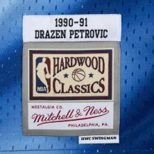 Camiseta Swingman Drazen Petrovic New Jersey Nets 1990