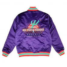 Chaqueta Mitchell and Ness NBA All Star 1995 Phoenix Heavyweight Satin Jacket