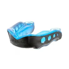 Protector Bucal Shock Doctor Gel Max - Negro y azul