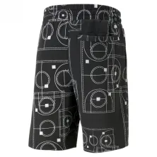 Short baloncesto Puma Courtside Booster Graphic en negro