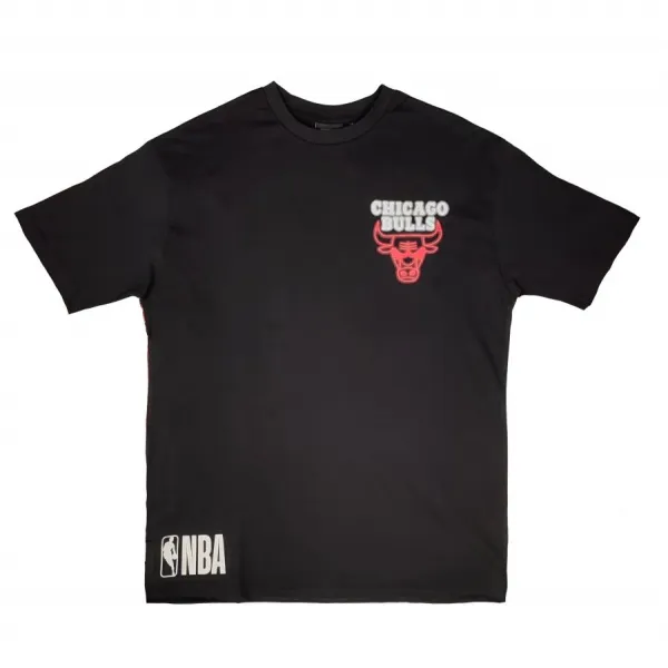 Camiseta Chicago Bulls Logo Neon New Era Oversized