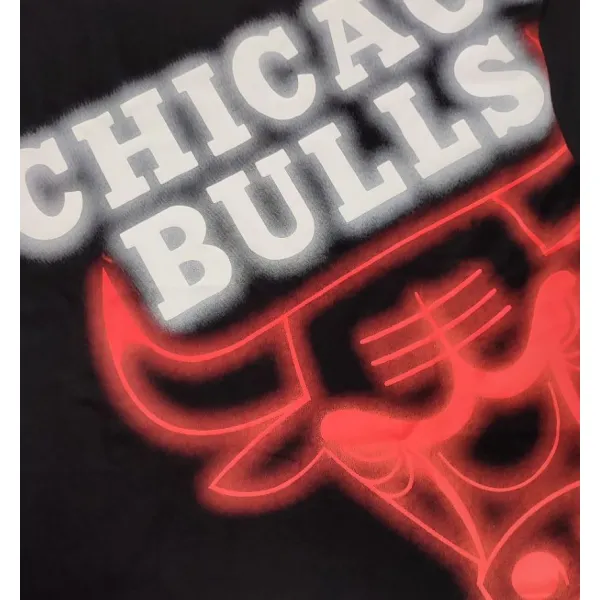 Camiseta Chicago Bulls Logo Neon New Era Oversized