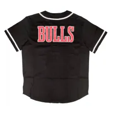 Beisbolera Chicago Bulls NBA New Era negra