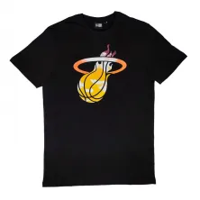 Camiseta manga corta Miami Heat NBA Sky Print New Era Negra