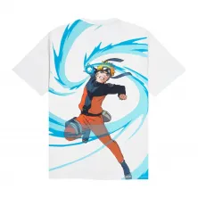 Camiseta Dolly Noire Rasengan Naruto Shippuden blanca