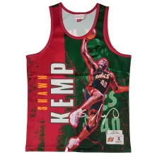 Camiseta Shawn Kemp NBA player burst Mitchell and Ness