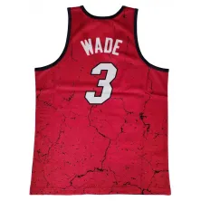 Camiseta Dwyane Wade NBA player burst Mitchell and Ness