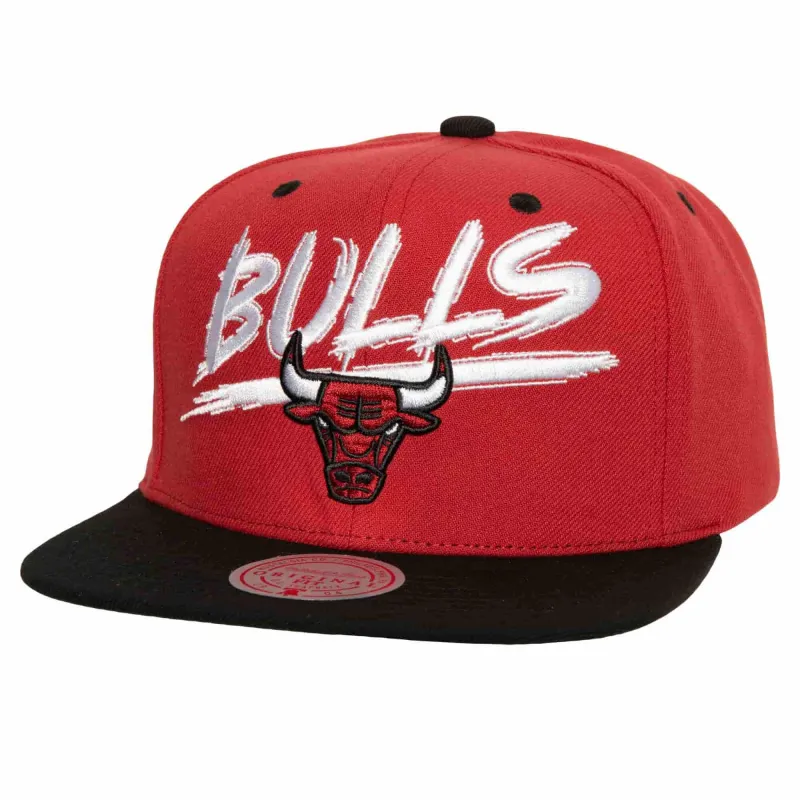 Gorra plana Chicago Bulls transcript VNTG Mitchell and Ness