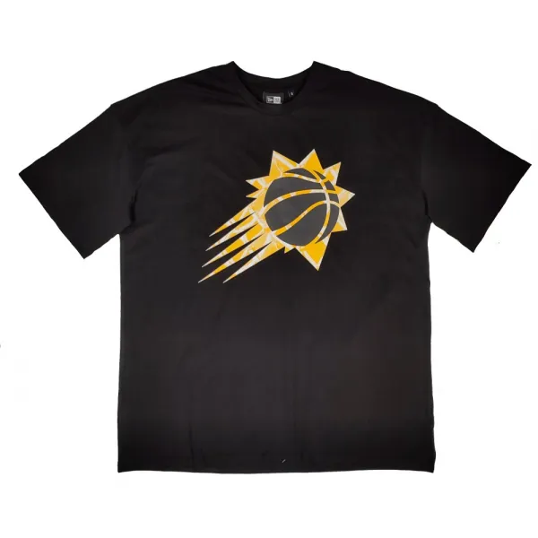 Camiseta Phoenix Suns NBA Infill Logo Oversized New Era en Negro