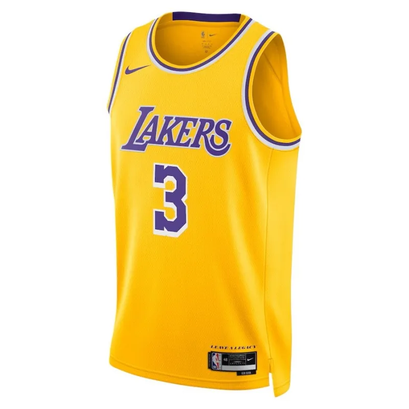 Camiseta Anthony Davis Lakers Icon Edition Swingman Nike