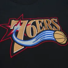 Camiseta Philadelphia 76ers NBA Colorblocked Cotton Mitchell and Ness