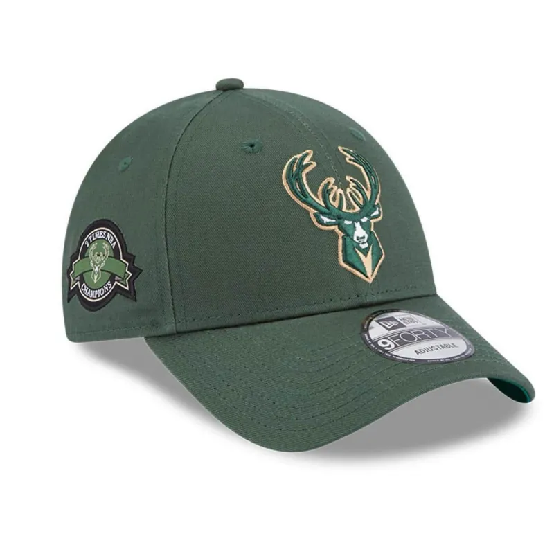 Gorra Milwaukee Bucks 9FORTY Side Patch