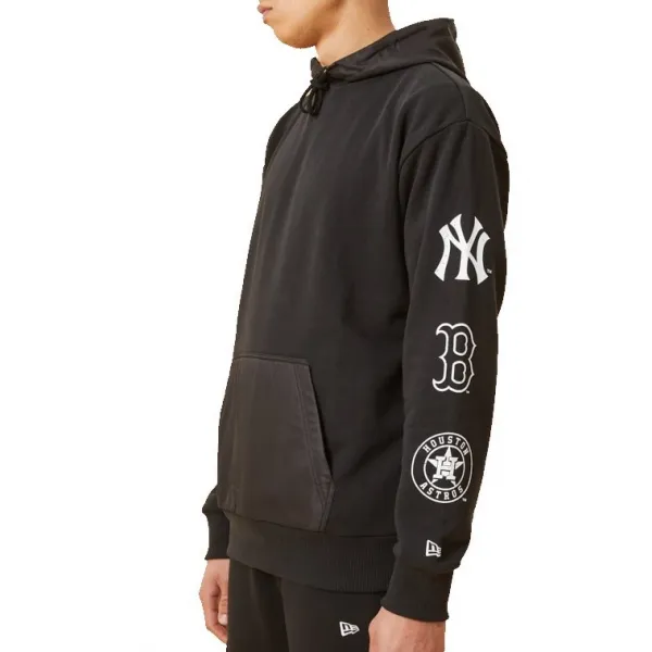 Sudadera MLB Distressed Multi Logo