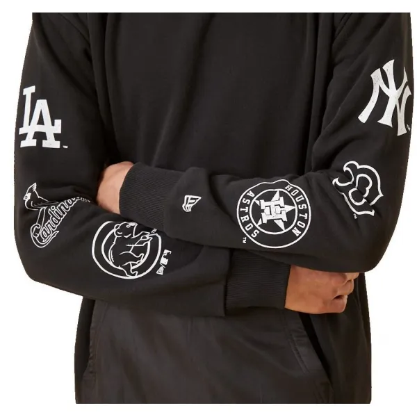 Sudadera MLB Distressed Multi Logo