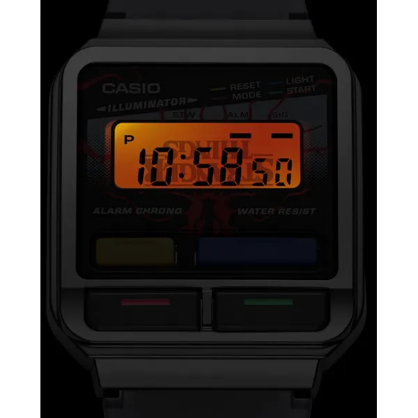 Casio A120WEST-1A - Colaboración "Stranger Things"